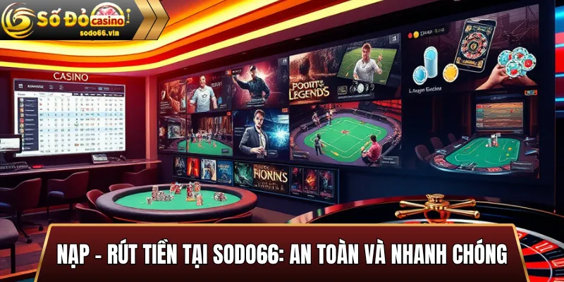 Nạp – rút tiền tại Sodo66: An toàn và nhanh chóng